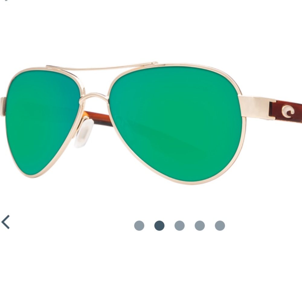 Polarized Costa Del Mar Aviator Sunglasses